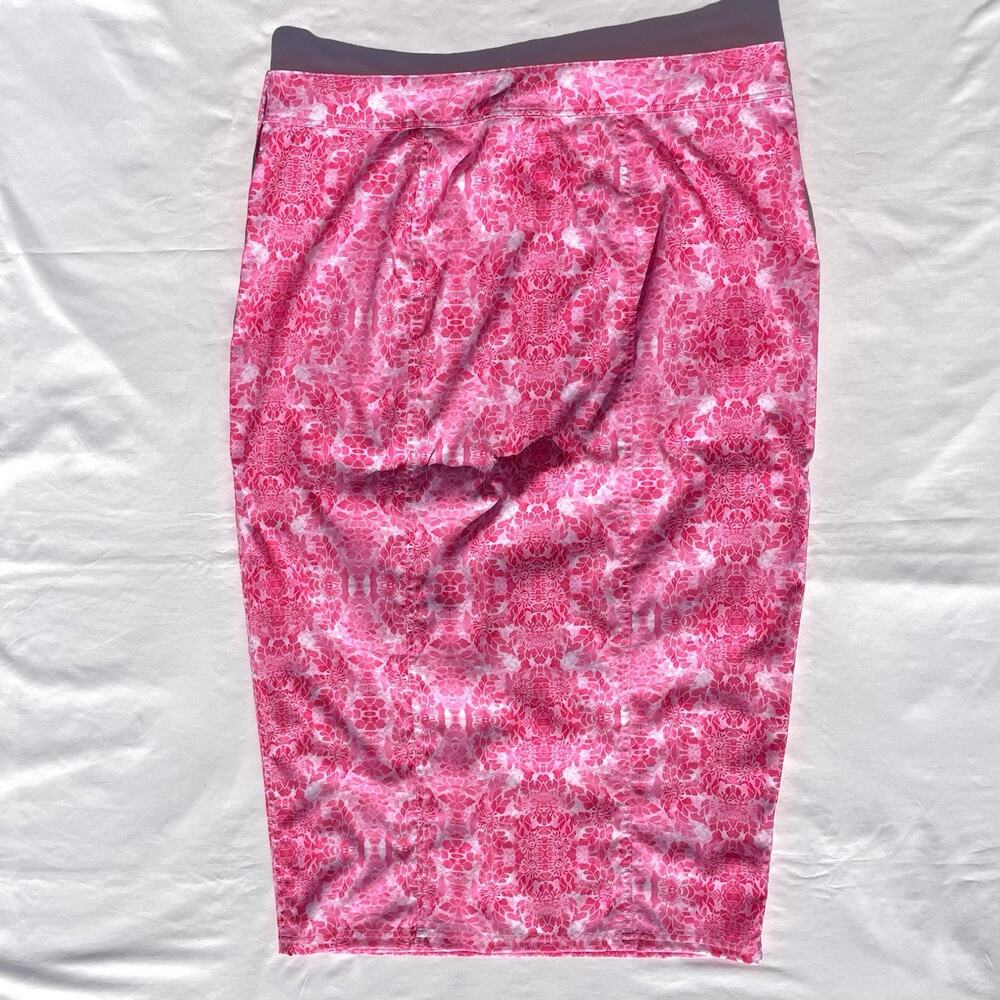 RipSkirt Hawaii Length 3 Wrap Skirt Womens XXL Pink Floral - Picture 7 of 7